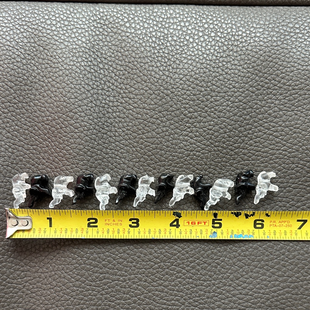 Stone Elephants For Bracelet